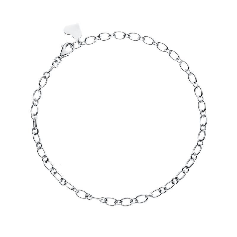 Bratara argint cu zale mari DiAmanti Z1933BR-DIA (Argint 925‰ 2,2 g.)